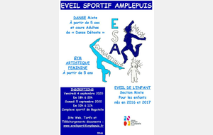 INSCRIPTIONS SAISON 2020/2021